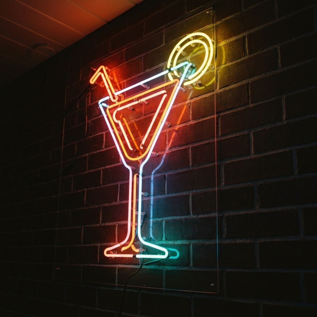 bar custom neon sign